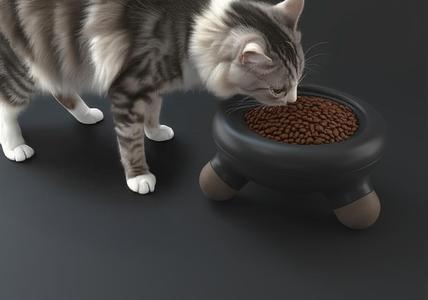 Raised Pet Feeder : Modern and functional design
