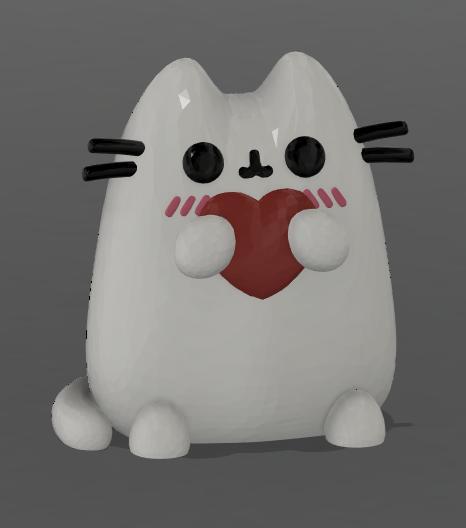 funko pop pusheen heart cute cat gift