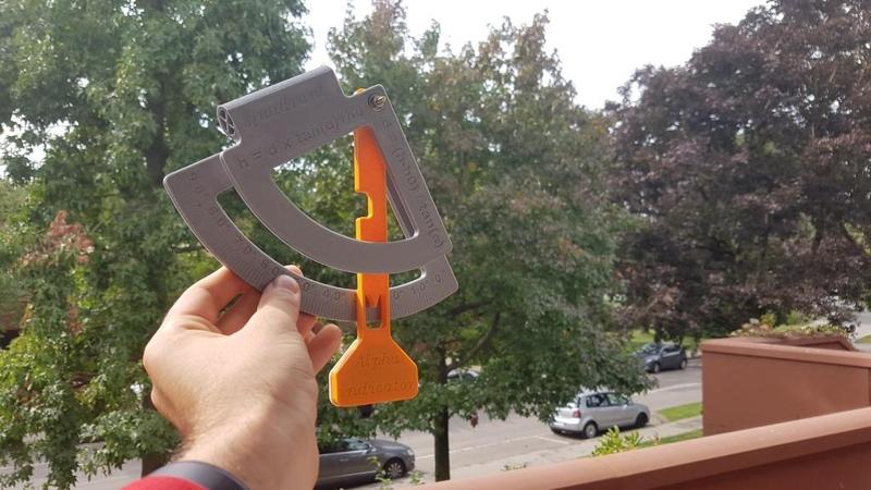 Quadrant (Sexstant predecessor) - Celestial navigation - NO Supports