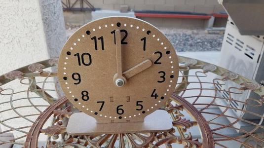 Teaching Clock for CNC