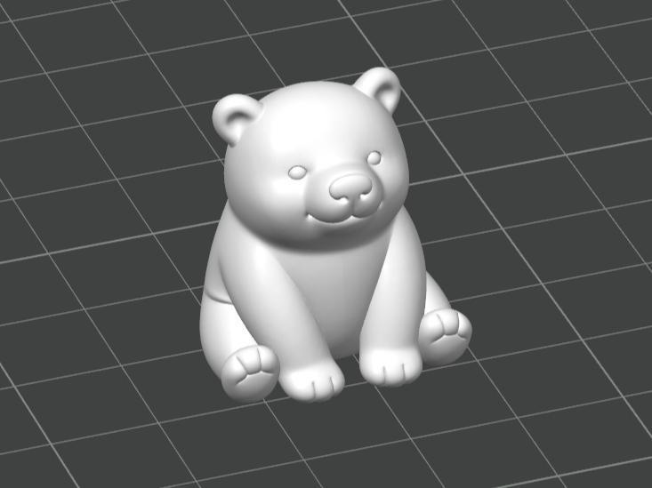 Sweet little one - series - polar bear