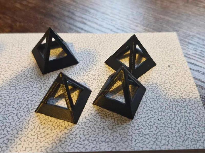 Painting Pyramids - set of 4