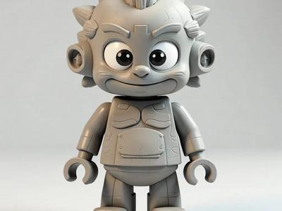 Spiko – Cute Fantasy Creature LEG O-Style Figurine