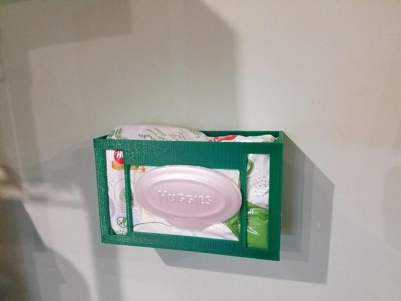 Baby Wipes Wall Mount