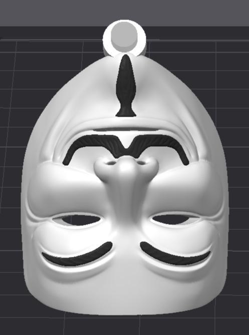 V for Vendetta Mask Keychain