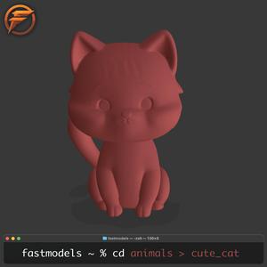 CUTE CARTOON CAT