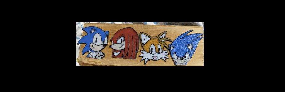 Sonic Magnet/Keychain-Sonic-Tail-Knuckle