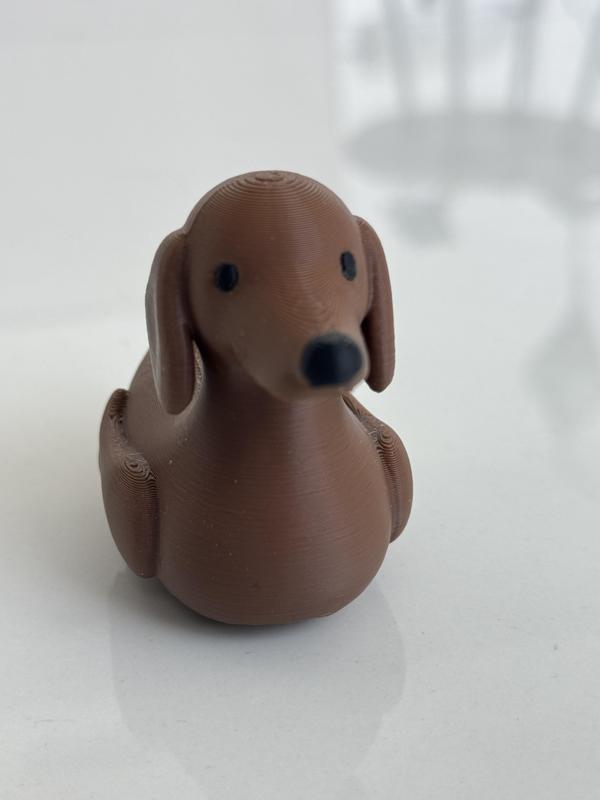 Dachshund Duck – Quirky 3D Printable Hybrid Figurine STL