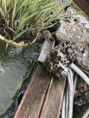 Lame d'eau pour bassin