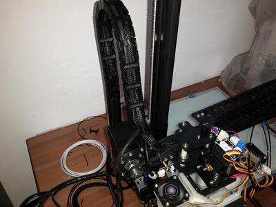 HCmaker 7 Z-Axis cable drag chain