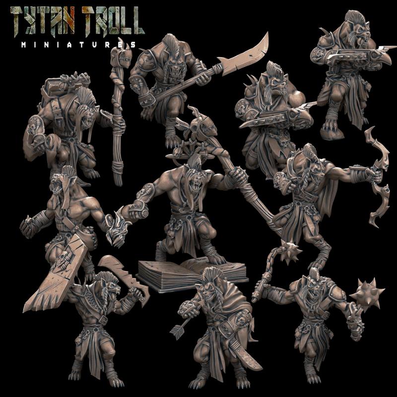 Gnoll Bundle Pack [Pre-Supported]