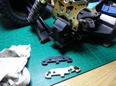 JLB CHEETAH RC Car Arm Holder EA1005 - Front