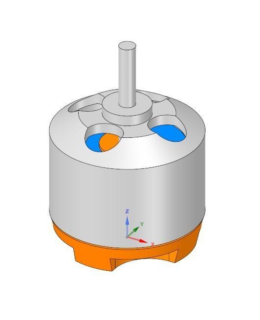 A2212 brushless motor dummy model step