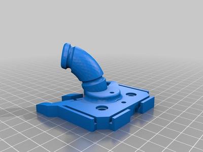 Replicator 1 CTC Dual Extruder Filament Guide 