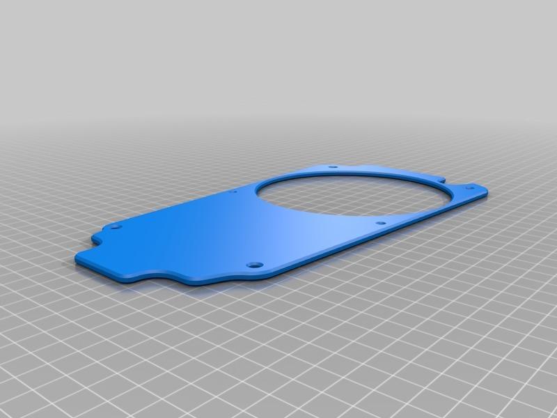 4x10 to 5.25 speaker adapter for the Pontiac Fiero