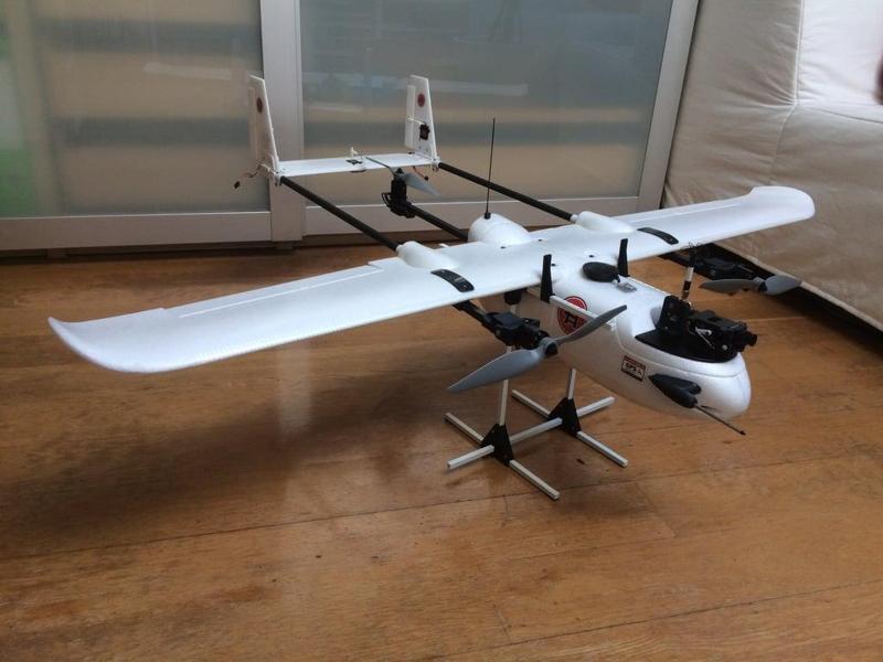 VTOL Y3 Mini Skyhunter tilt rotor parts