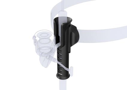 Belt Fishing Rod Holder - Adjustable Angles with Magnetic Disk