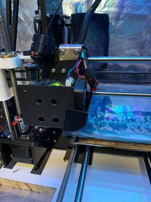 ABS Anet A8 fan shroud (Anti-warp measure)