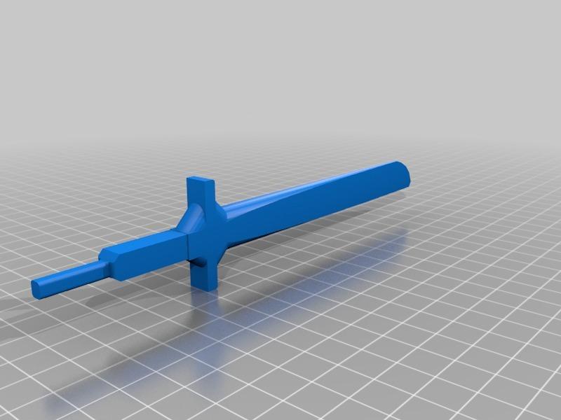 Sword for Omnidirectional Fighting Robot