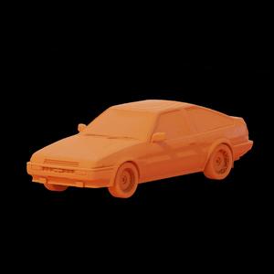 Toyota AE86 3D Print Ready