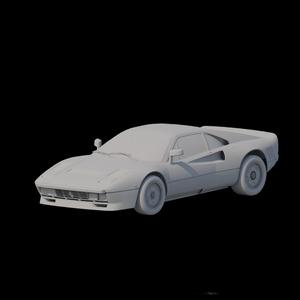 Ferrari 288 GTO 3D Print Ready FREE