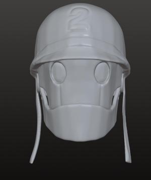 G.I. Robot Action figure head