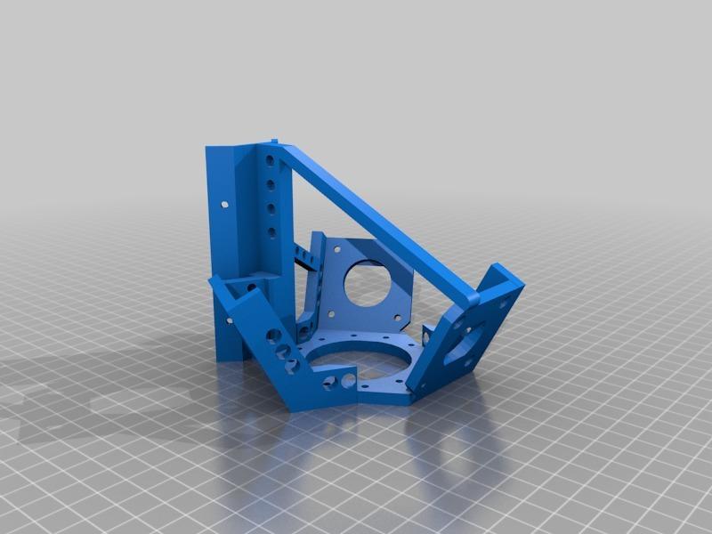 mpcnc direct drive diamond mixing hotend mount