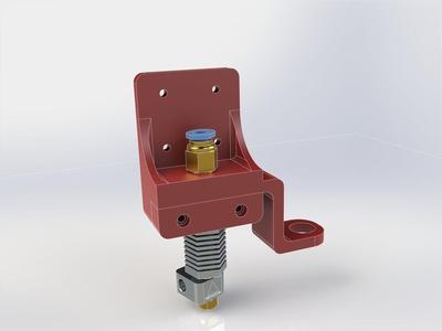 Hexagon hotend idler