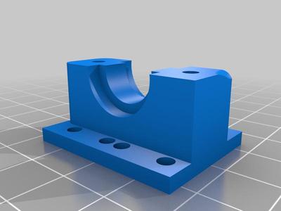 Ender 3 V6/trianglelabs hotend mount