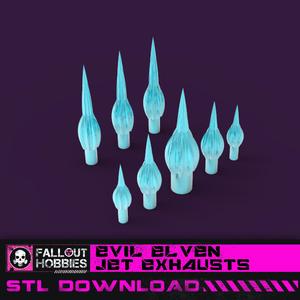 Evil Elven Vehicle Jet Exhaust Effect