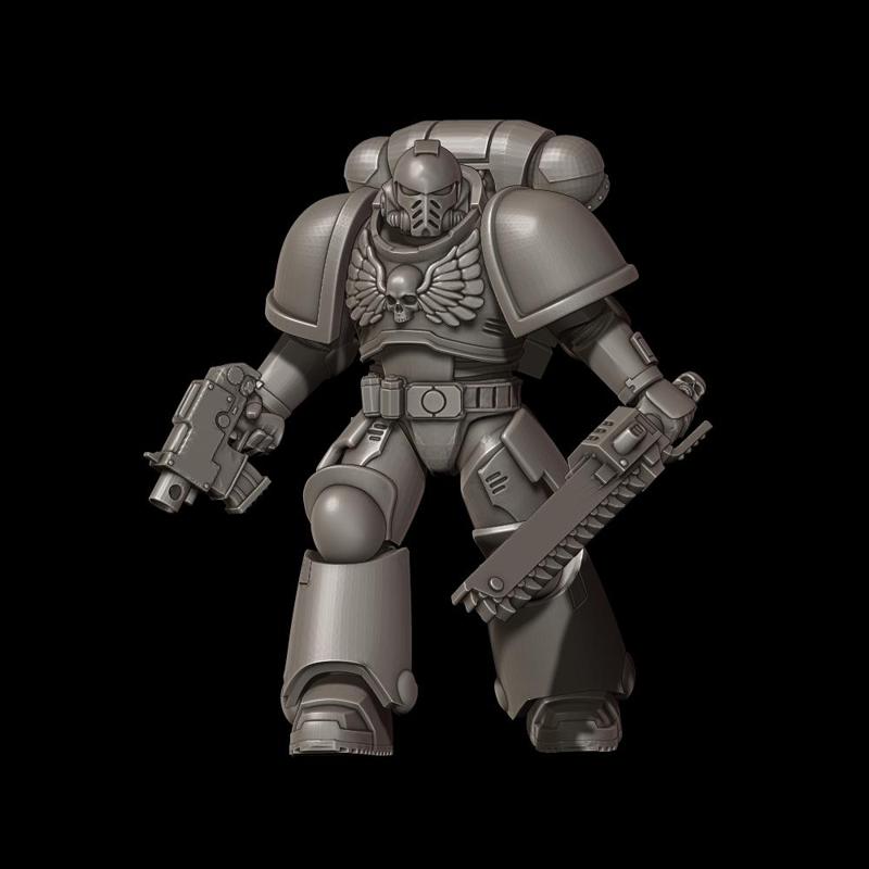 primarius sword- dudezpace marine- tabletop - war - gaming- miniature - mini