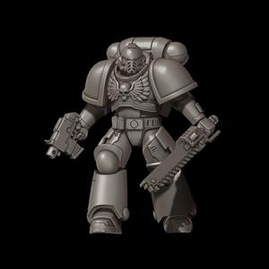 primarius sword- dudezpace marine- tabletop - war - gaming- miniature - mini