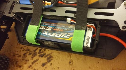 Battery holder for HK Rattler