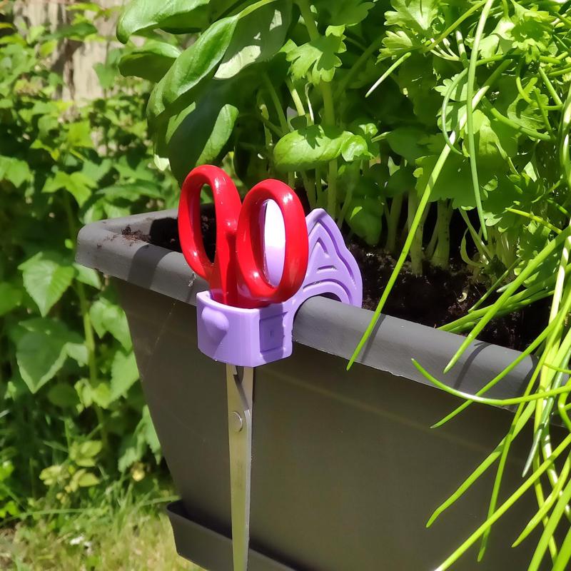 Kerri  - scissors holder for herb garden