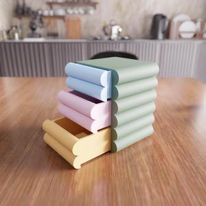 3D Organizer Drawers STL File - 400