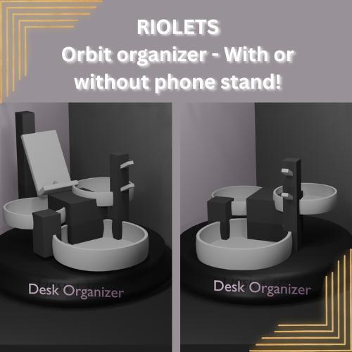 Orbit organizer -- With or witout phone stand!