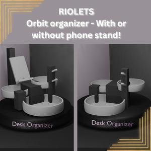 Orbit organizer -- With or witout phone stand!