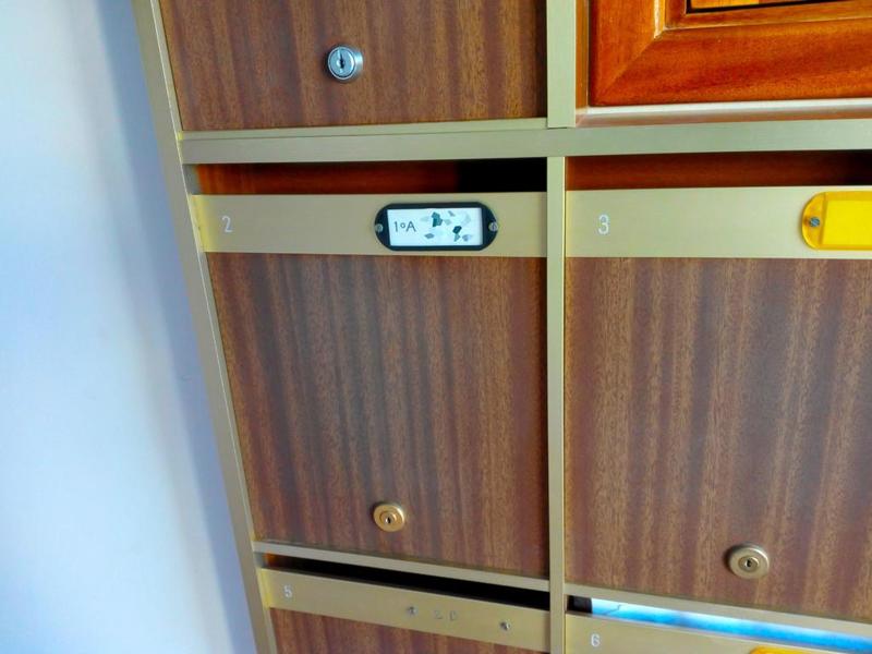 Mailbox plate - Placa para buzón