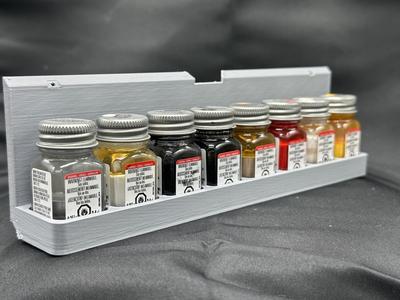 Testors Paint Rack – 8 Jar Organizer for Model Paints