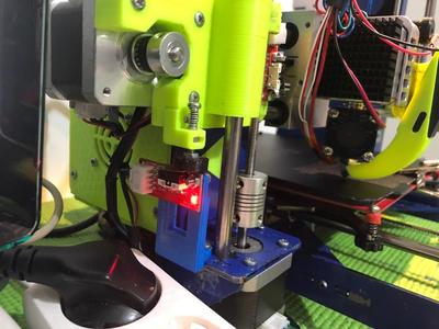 adjustable z axis endstop mount for prusa  p3steel