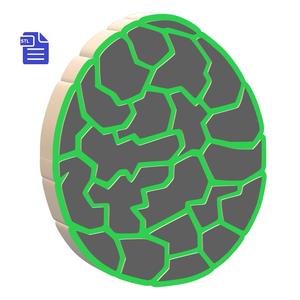 1pc & 3pc Dragon Egg Bath Bomb Mold