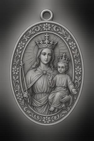 Maria Auxiliadora Holy Week Pendant