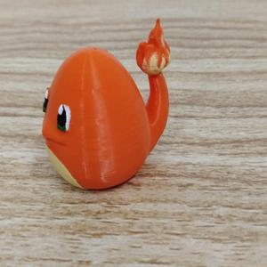Charmander Egg-STL+3MF PREPAINTED
