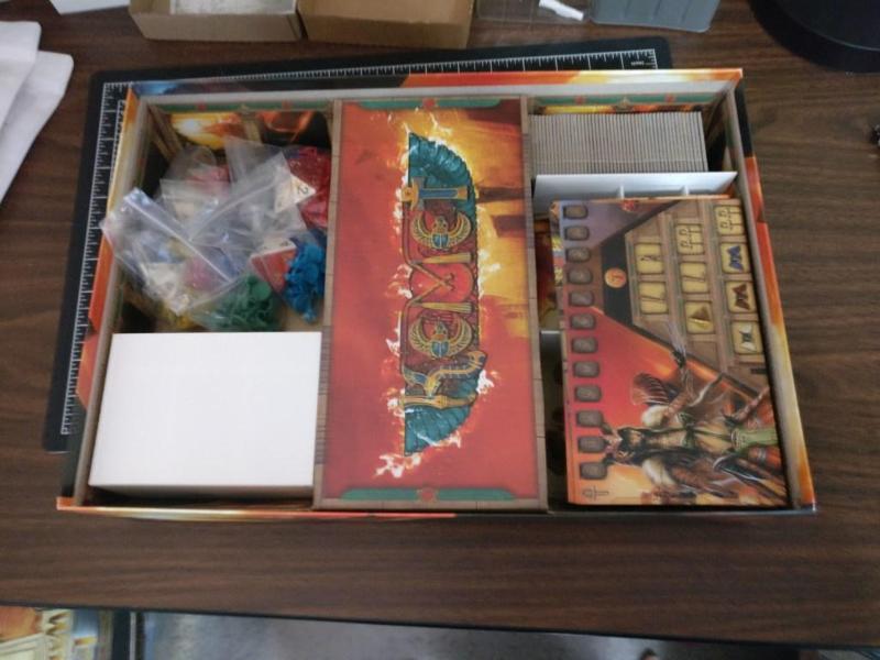 Kemet Board Game Insert