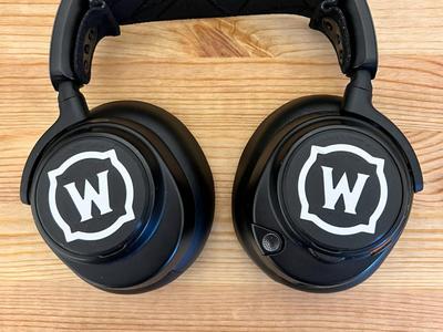 Steelseries Arctis Nova - Battery Cover - WoW logo