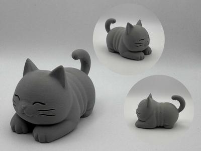 Pillow Cat – Chubby Chibi Figurine