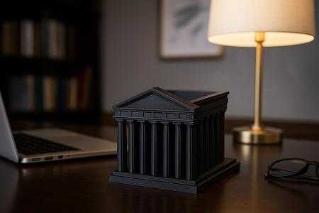 Greek Temple Pen Holder – Ancient Architecture Desk Decor