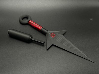 Full-Size Kunai (Naruto-Themed)  Two Handle Styles