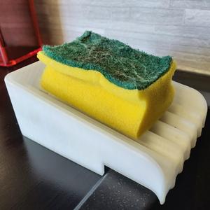 Sponge holder for modern sink