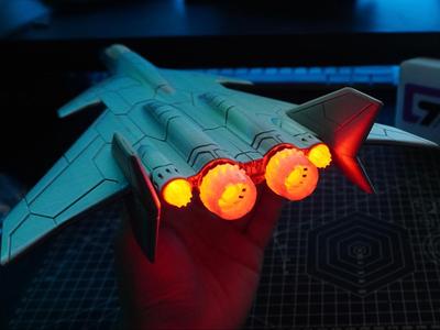 F-95 Fighter Jet - Modular Assembly